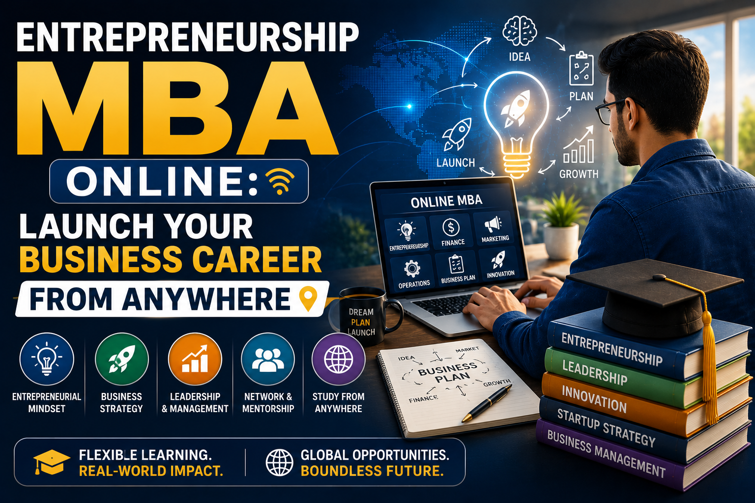 Entrepreneurship MBA Online: Launch Your Business Career from Anywhere