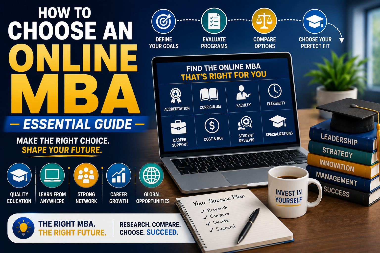 How to Choose an Online MBA: Essential Guide