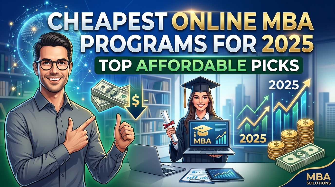 Cheapest Online MBA Programs for 2025 (Top Affordable Picks)