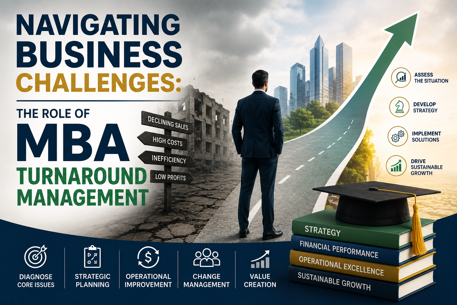 Navigating Business Challenges: The Role of MBA Turnaround Management