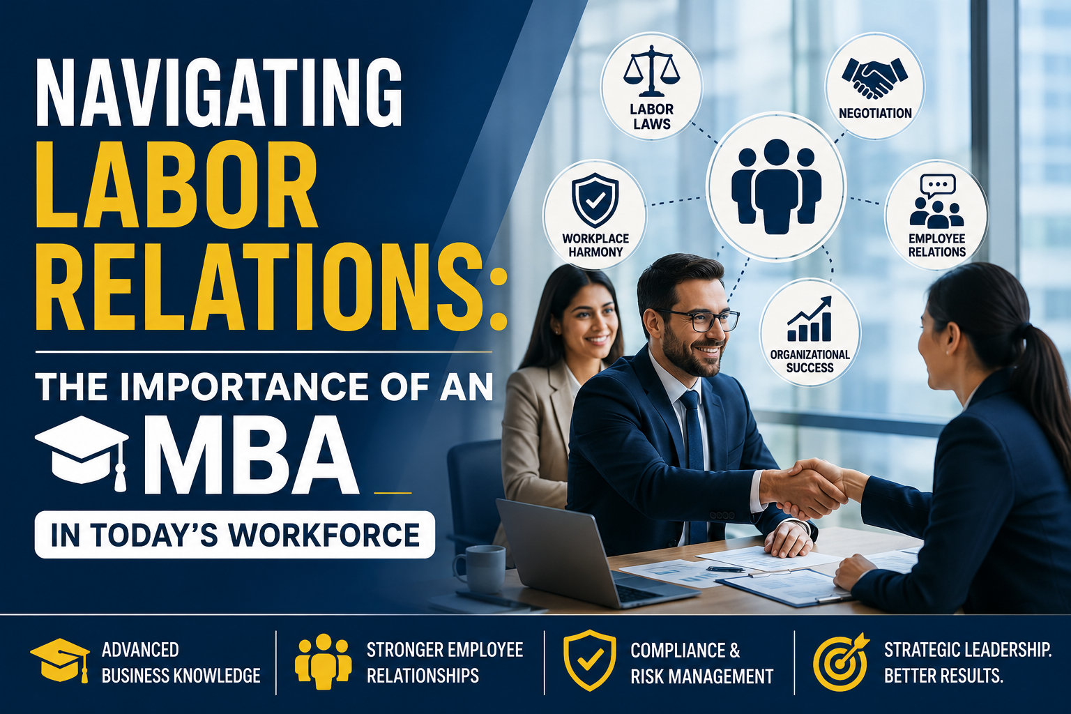Navigating Labor Relations: The Importance of an MBA in Today’s Workforce