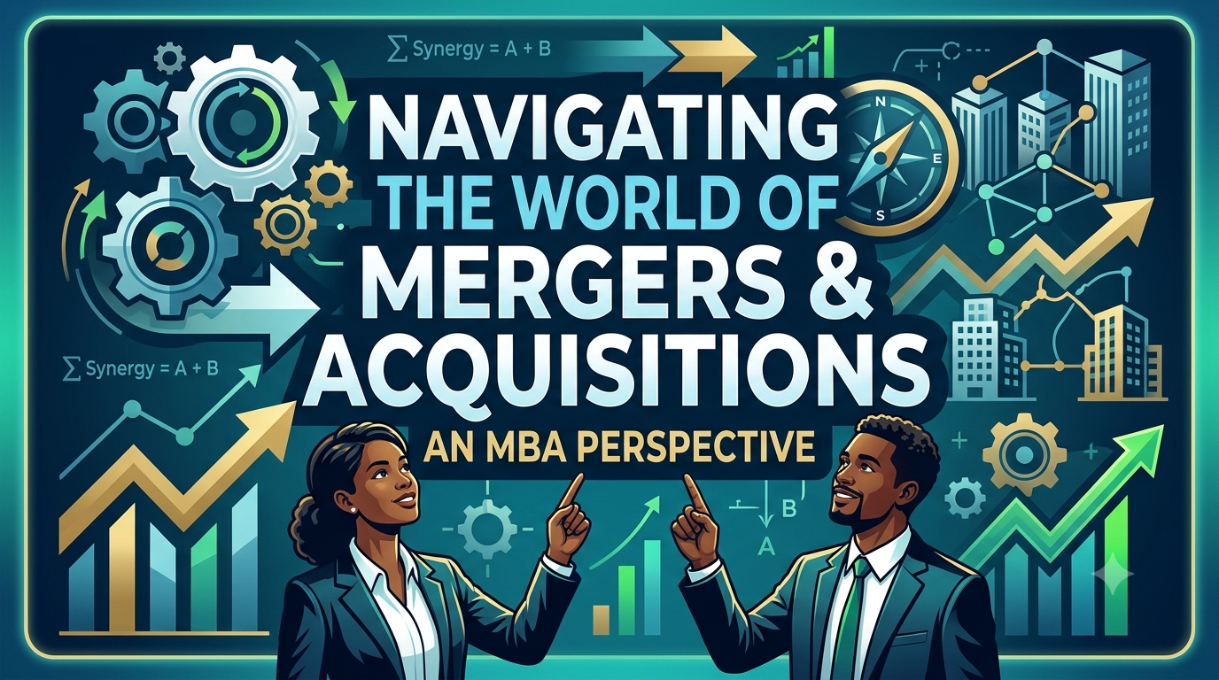 Navigating the World of Mergers and Acquisitions: An MBA Perspective