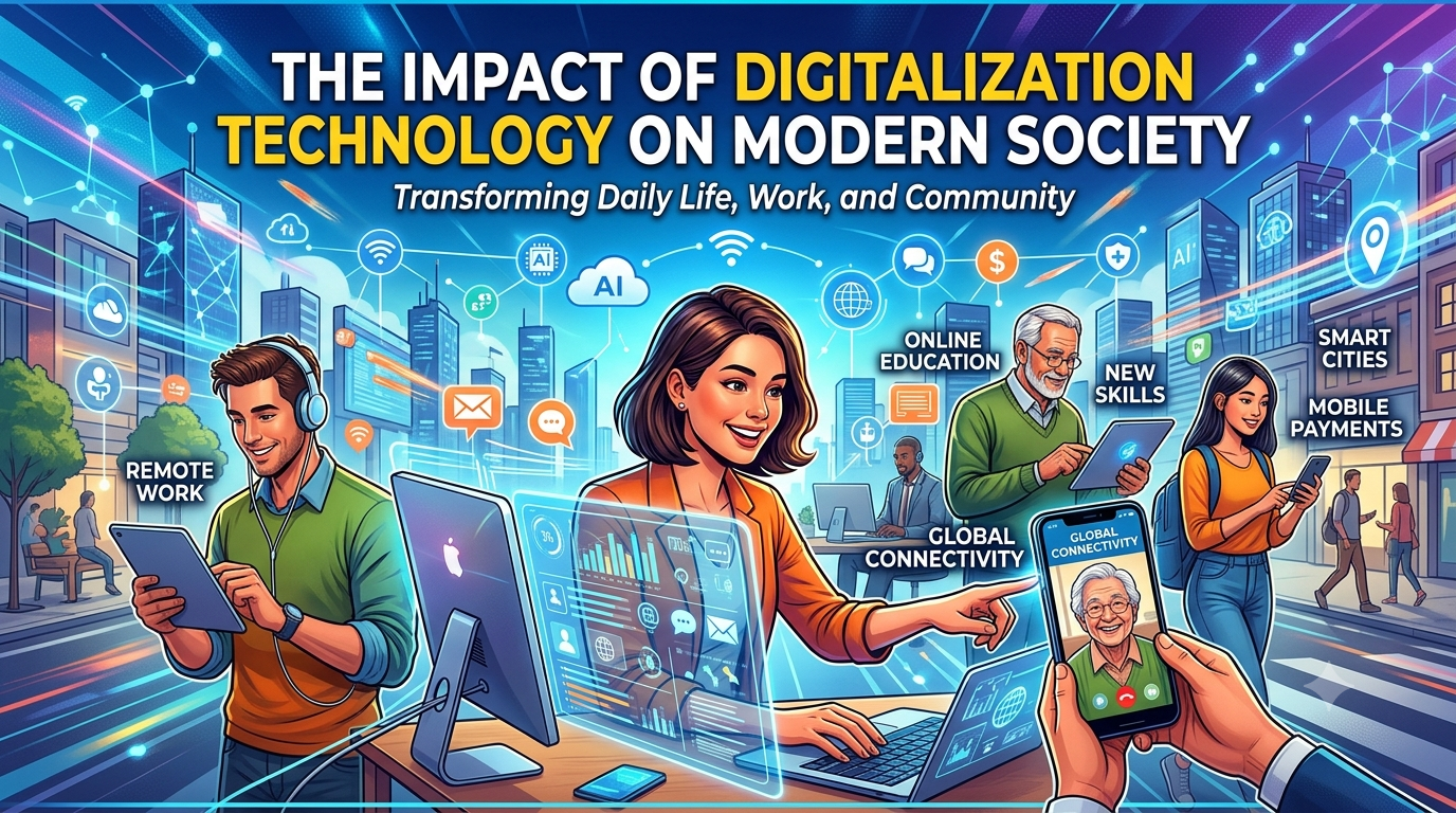 The Impact of Digitalization Technology on Modern Society