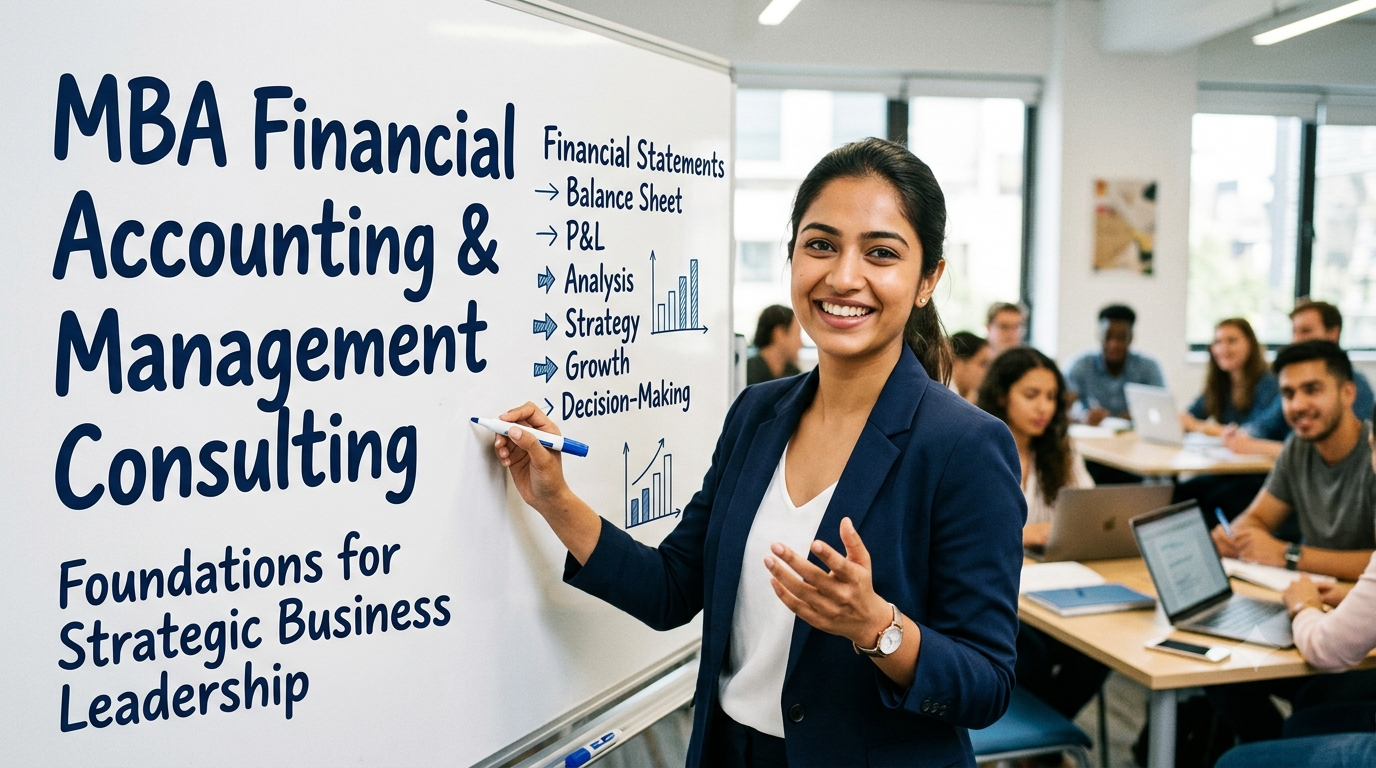 MBA Financial Accounting and Management Consulting: Foundations for Strategic Business Leadership