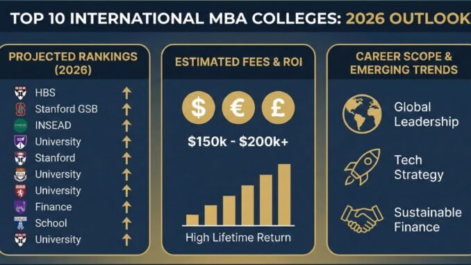 The Best MBA Colleges Worldwide: A Comparison of US, European, and Indian Institutions