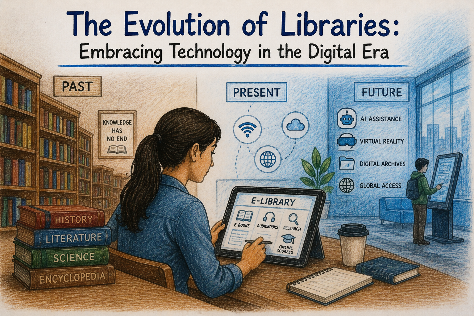 The Evolution of Libraries: Embracing Technology in the Digital Era