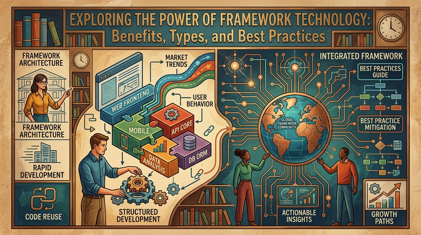 Exploring the Power of Framework Technology: Benefits, Types, and Best Practices