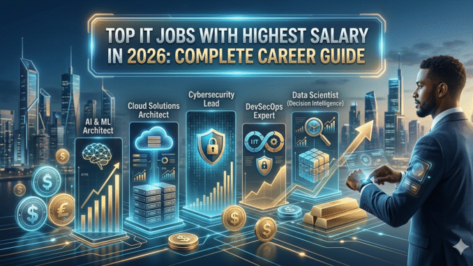 Top IT Jobs with Highest Salary in 2026: Complete Career Guide